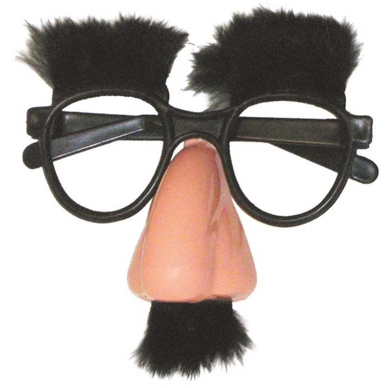 Lunettes Groucho Adulte - Déguisement humoristique Adulte Carnaval The Duck