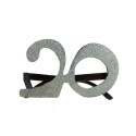 Lunettes Anniversaire Argent Adulte - Déguisement Anniversaire Adulte The Duck