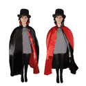 Cape Réversible Noire et Rouge Enfant 90cm - Déguisement vampire enfant halloween the duck