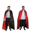 Cape Réversible Noire et Rouge Adulte 1,40m - Déguisement vampire Adulte halloween the duck