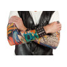Manches Faux Tatouages Adulte - déguisement punk adulte carnaval The Duck