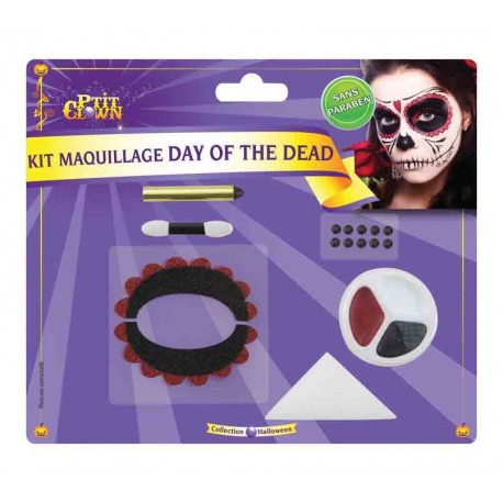 Maquillage Day of The Dead - Déguisement day of the dead halloween the duck
