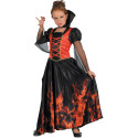 Déguisement de Vampire Enflammé Fille - Costume vampire enfant halloween the duck