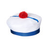 Chapeau de Marin Bleu & Blanc Adulte - Costume marin carnaval the duck