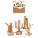 Cactus Décoratifs à monter en Carton 3D - Décoration carton humoristique the duck