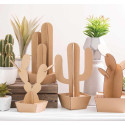 Cactus Décoratifs à monter en Carton 3D - Décoration carton humoristique the duck