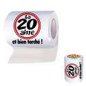 Papier Toilette WC 20aine "et bien torché !" - Cadeau humoristique papier the duck