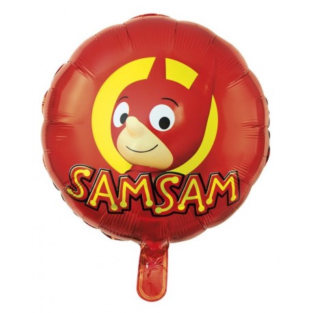 Ballon Alu SamSam - Décoration Anniversaire Enfants Dessins Animés