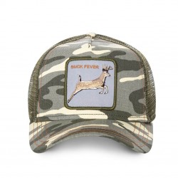 Casquette Cerf Camouflage BUCK FEVER GOORIN BROS - Casquette Animaux Mode Pas Cher The Duck