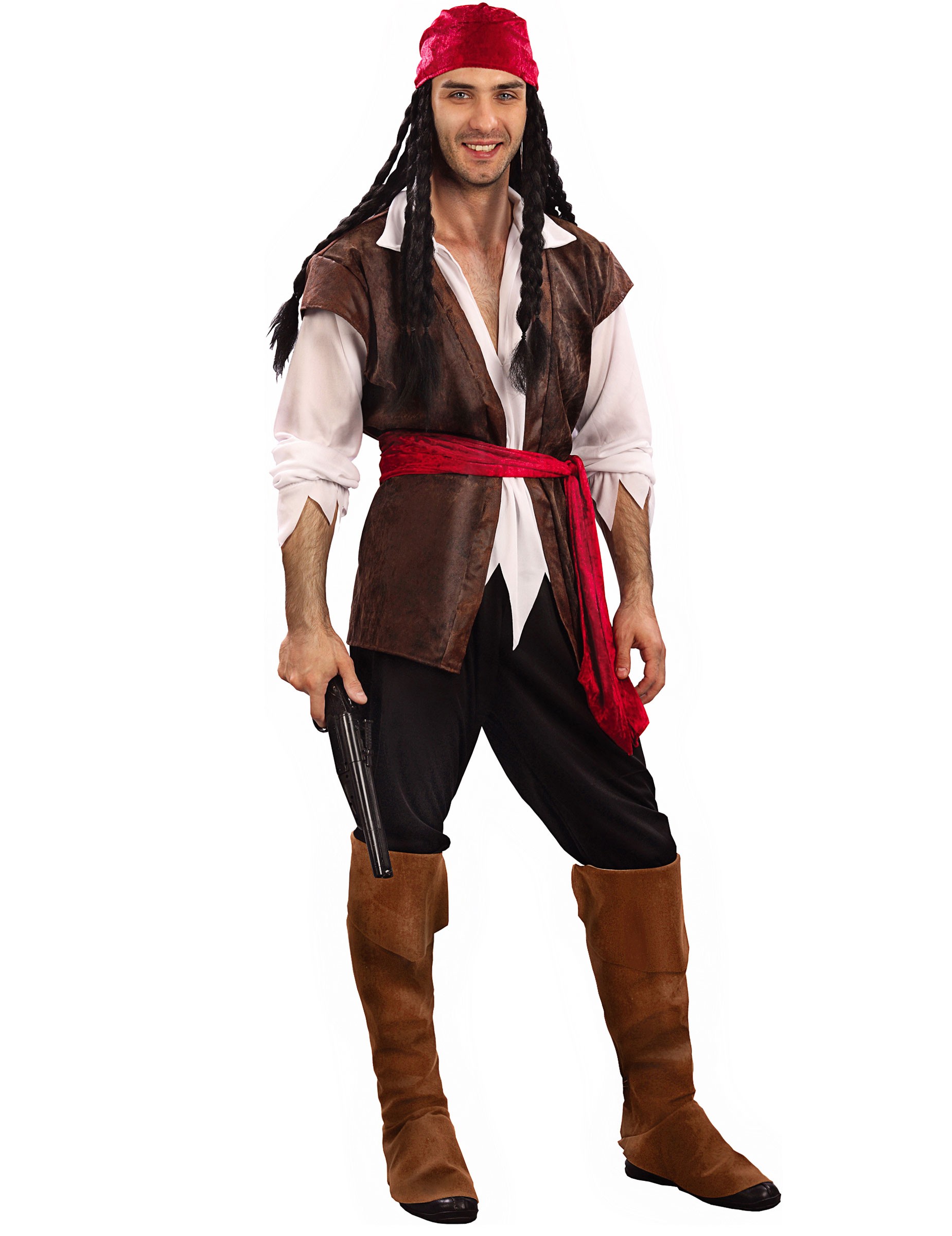 Deguisement grande taille pirate homme Jadeo
